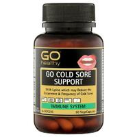 GO Healthy Cold Sore Support 60 Vege Capsules Support Healthy Immune System