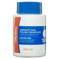 Sally Hansen Nail Polish Remover Pot Acetone Free 75ml For Sensitive Nail
