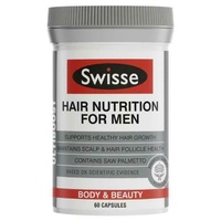 Swisse Hair Nutrition For Men 60 Capsules Support Healthy Hair Growth