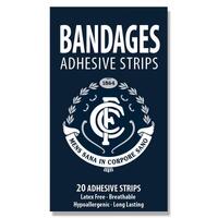 AFL Bandages Carlton Blues 20 Pack