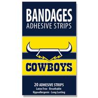 NRL Bandages Cowboys 20 Pack