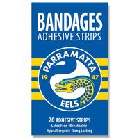 NRL Bandages Parramatta Eels 20 Pack