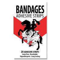 NRL Bandages St George Illawarra Dragons 20 Pack