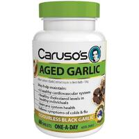 Carusos Natural Health One a Day Aged Garlic Odourless 60 Tablets