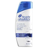 Head & Shoulders Clean and Balanced Shampoo 80ml