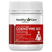 Healthy Care Ultra Strength CoQ10 300mg 60 Capsules Support Heart Health