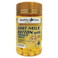 Healthy Care Goat Milk Buttons with Manuka Honey 150 Chewable Buttons
