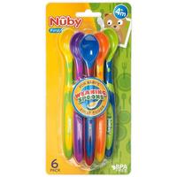 Nuby Weaning Spoons 6 Pack