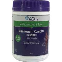 Henry Blooms Magnesium Complex 400g Powder Relieve Migraine Headaches