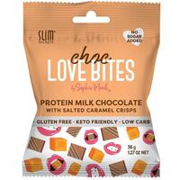 Slim Secrets Choc Love Bites Milk Chocolate & Salted Caramel 36g