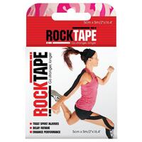 Rocktape Kinesiology Tape Camo Pink 5cm x 5m