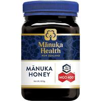 Manuka Health MGO 400+ New Zealand Manuka Honey 500g (Not For Sale In WA)