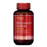 Microgenics Magnesium Orotate 400mg 90 Capsules Support Bone Health