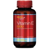 Microgenics Vitamin E 500IU 120 Capsules Support Healthy Immune System