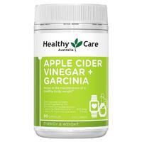 Healthy Care Apple Cider Vinegar + Garcinia 90 Capsules Weight Management