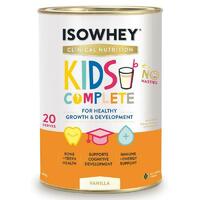 IsoWhey Clinical Nutrition Kids Complete Vanilla 600g Fussy Eaters