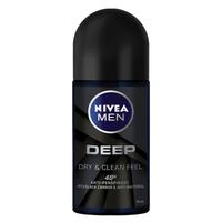 NIVEA MEN Deep 48H Roll On Deodorant 50ml