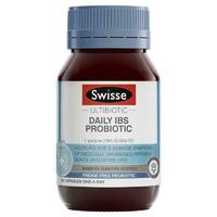 Swisse Ultibiotic Daily IBS Probiotic 30 Capsules Relieve Constipation