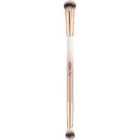 Flower Beauty Dual Ended Eye Brush Dome Shaped Synthetic Bristles