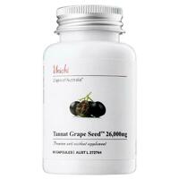 Unichi Tannat Grape Seed 26000mg 60 Capsules Antioxidants Vitamin C