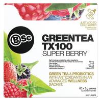 BSC Green Tea TX100 Super Berry 60 x 3g Serve