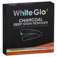 White Glo Charcoal Deep Stain Remover Strips 7 Pack