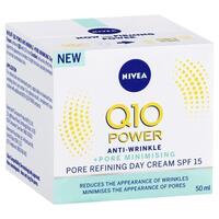 NIVEA Q10 Power Face Cream Moisturiser Light SPF15 50ml