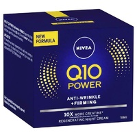 Nivea Q10 Power Night Cream 50ml Anti-wrinkle + FIRMING Regenerating