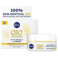 NIVEA Q10 Power Face Moisturiser Cream SPF30 50ml