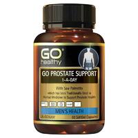 GO Healthy Prostate Support 1 A Day 60 Softgel Capsules Support Prostate Health