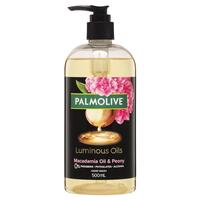 Palmolive Luminous Oils Hand Wash Invigorating Macadamia Oil with Peony 500mL