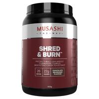 Musashi Shred And Burn Chocolate 900g