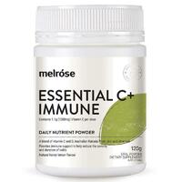Melrose Essential Vitamin C+ Immune 120g Oral Powder Reduce Cold Symptoms