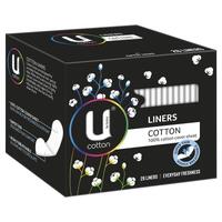 U by Kotex Cotton Liner 26 Pack