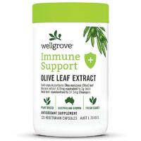 Wellgrove Immune Support Olive Leaf Extract 120 Capsules Preservative Free