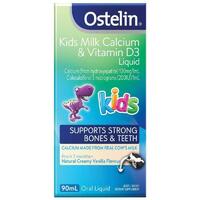 Ostelin Kids Milk Calcium & Vitamin D3 Liquid for Children - 90mL