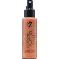 W7 Ready Set Glow Lluminating Setting Spray Rose Gold