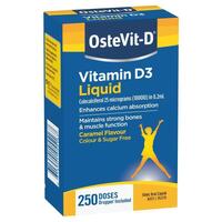 OsteVit-D Vitamin D3 Liquid -1000IU Vitamin D3 - 250 Doses