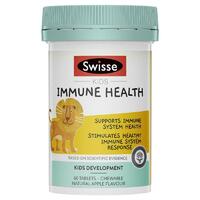 Swisse Kids Immune Health 60 Tablets Support Healthy Immune System