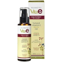 Plunkett Natural Vitamin E Quick Dry Oil 125ml Hydration Restore Damaged Skin