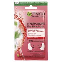 Garnier Hydra Bomb Hyaluronic Acid + Green Tea Anti Ageing Eye Sheet Mask