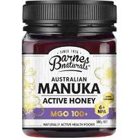 Barnes Naturals 100% Australian Manuka Honey 500g MGO 100+ Antioxidants