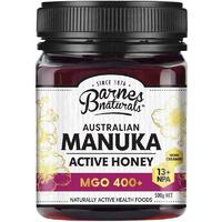 Barnes Naturals 100% Australian Manuka Honey 500g MGO 400+ Antioxidants
