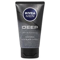 Nivea for Men Deep Face Scrub 75ml