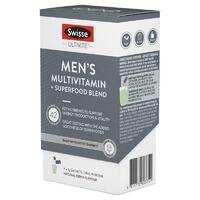 Swisse Ultivite Men's Multivitamin + Superfood Blend 7 pack For Men
