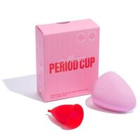 Moxie Menstrual Cup with Purse-worthy Pod Regular