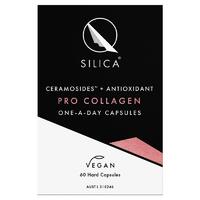 Qsilica Pro Collagen One A Day 60 Capsules Skin Vitamin C Antioxidant