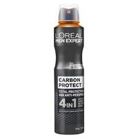 L'Oreal Men Expert Deodorant Carbon Protect Aerosol 250ml
