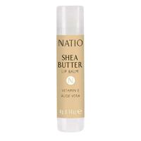 Natio Shea Butter Lip Balm Plant Extracts Natural Waxes Fragrance Free