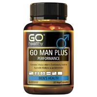 GO Healthy GO Man Plus Performance 60 Vege Capsules Support General Wellbeing